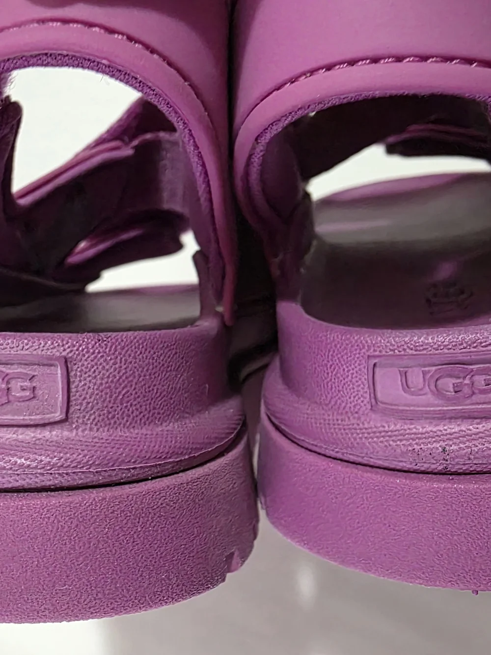 UGG Kids' Purple Velcro Sport Sandals